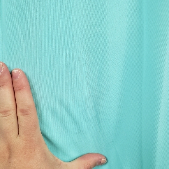 Vintage JC Penny Maxi Dress Sleepwear‎ Blue Size Large - Picture 7 of 12